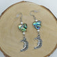 Earrings - Abalone Moon