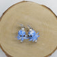 Earrings - Glass Octopus