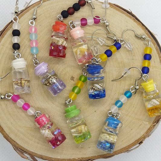 Earrings - Shell Jar Collection