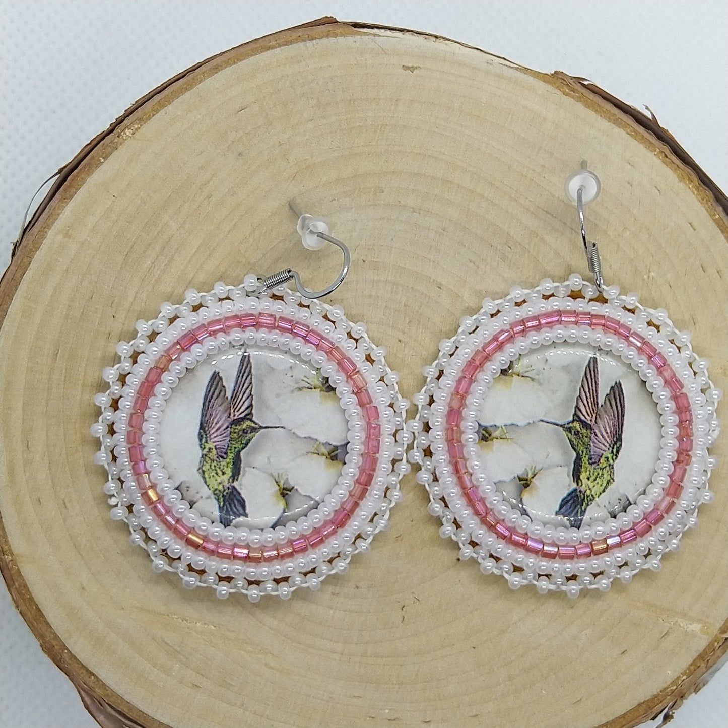 Earrings - Hummingbird