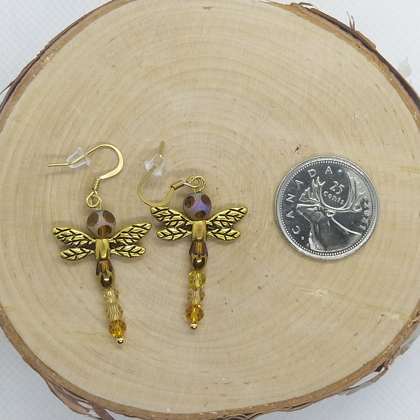 Earrings - Dragonfly