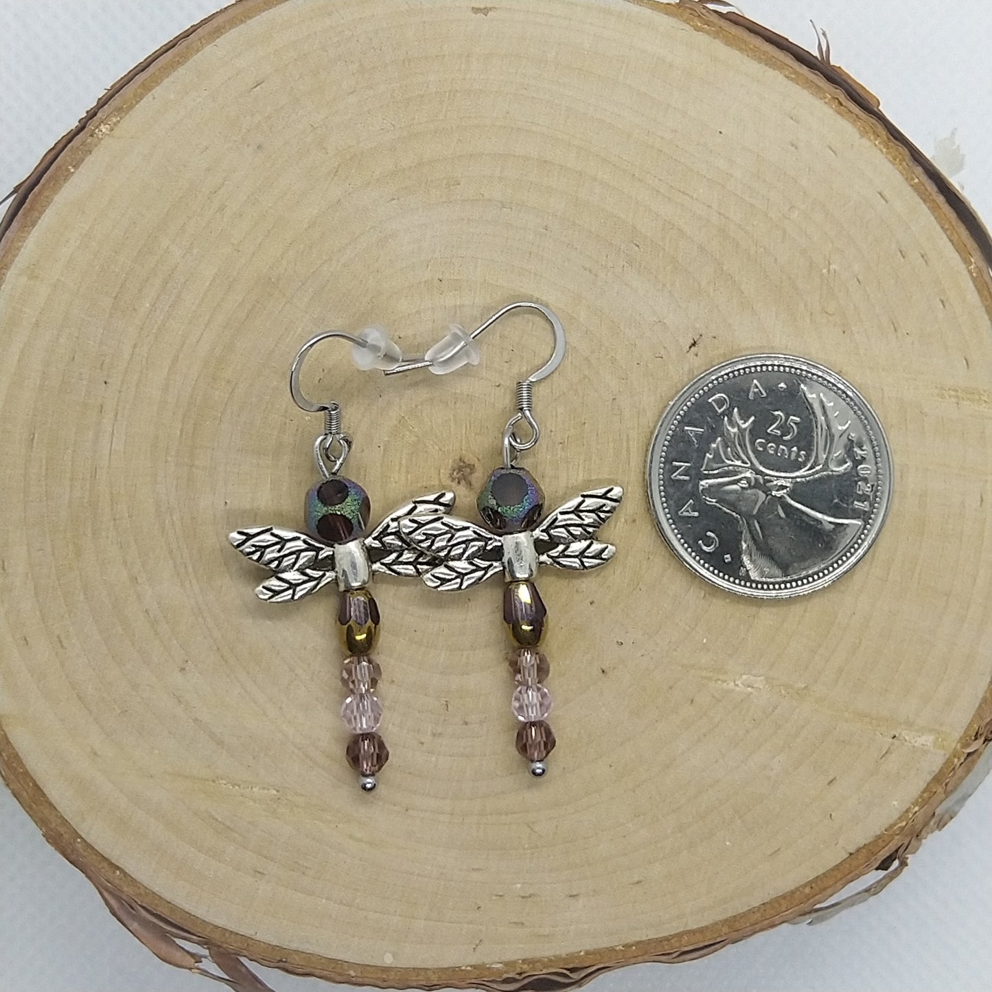 Earrings - Dragonfly