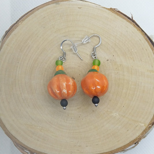 Earrings - Pumpkins