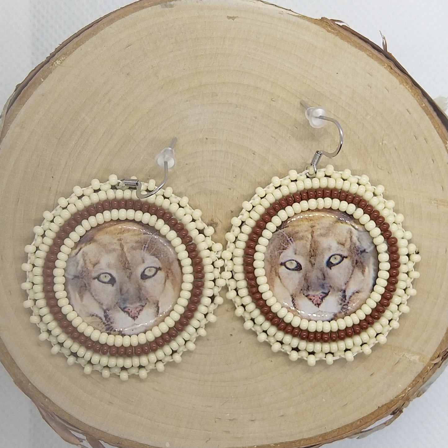 Earrings - Lioness