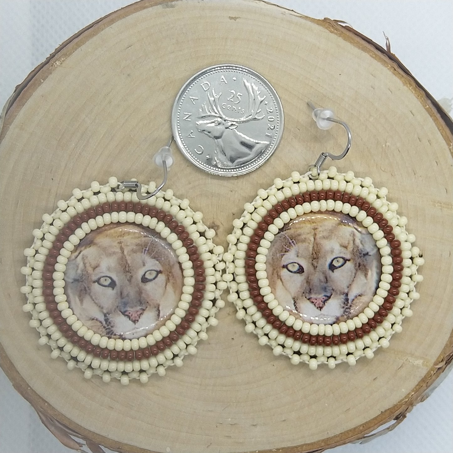 Earrings - Lioness