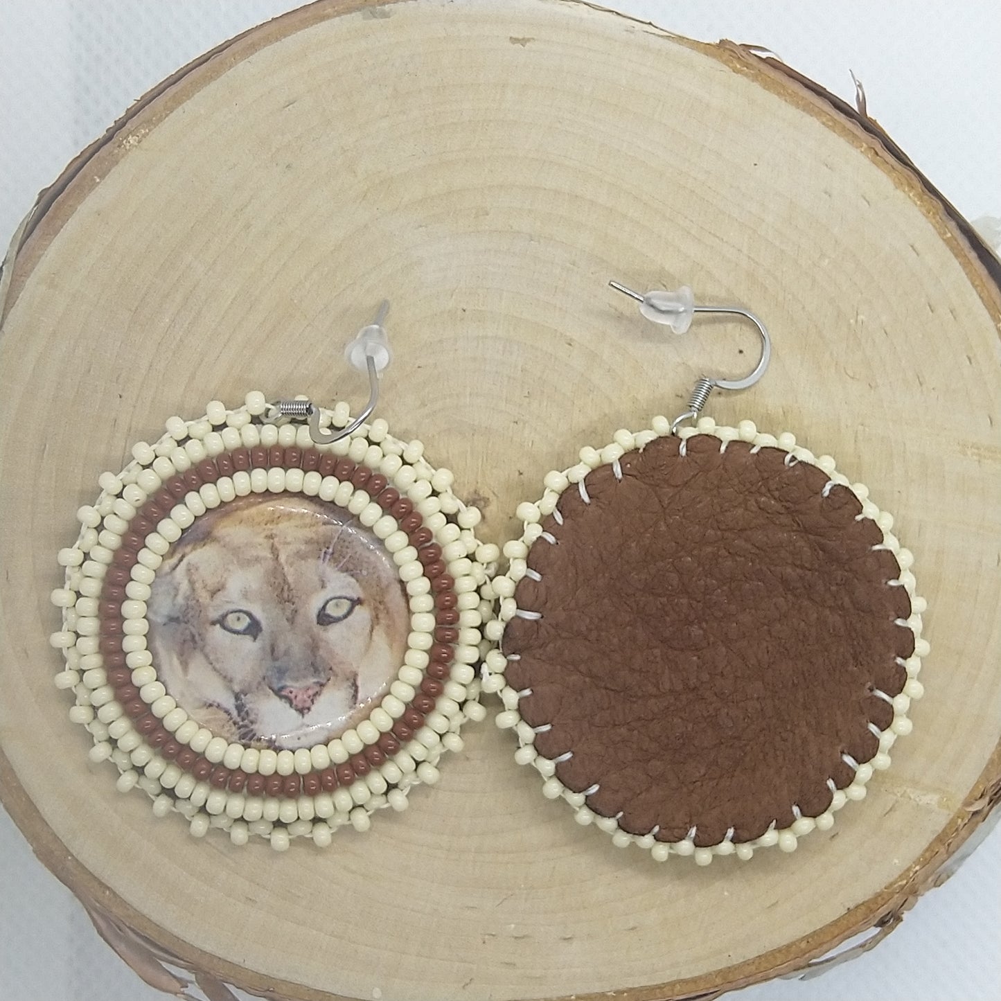 Earrings - Lioness