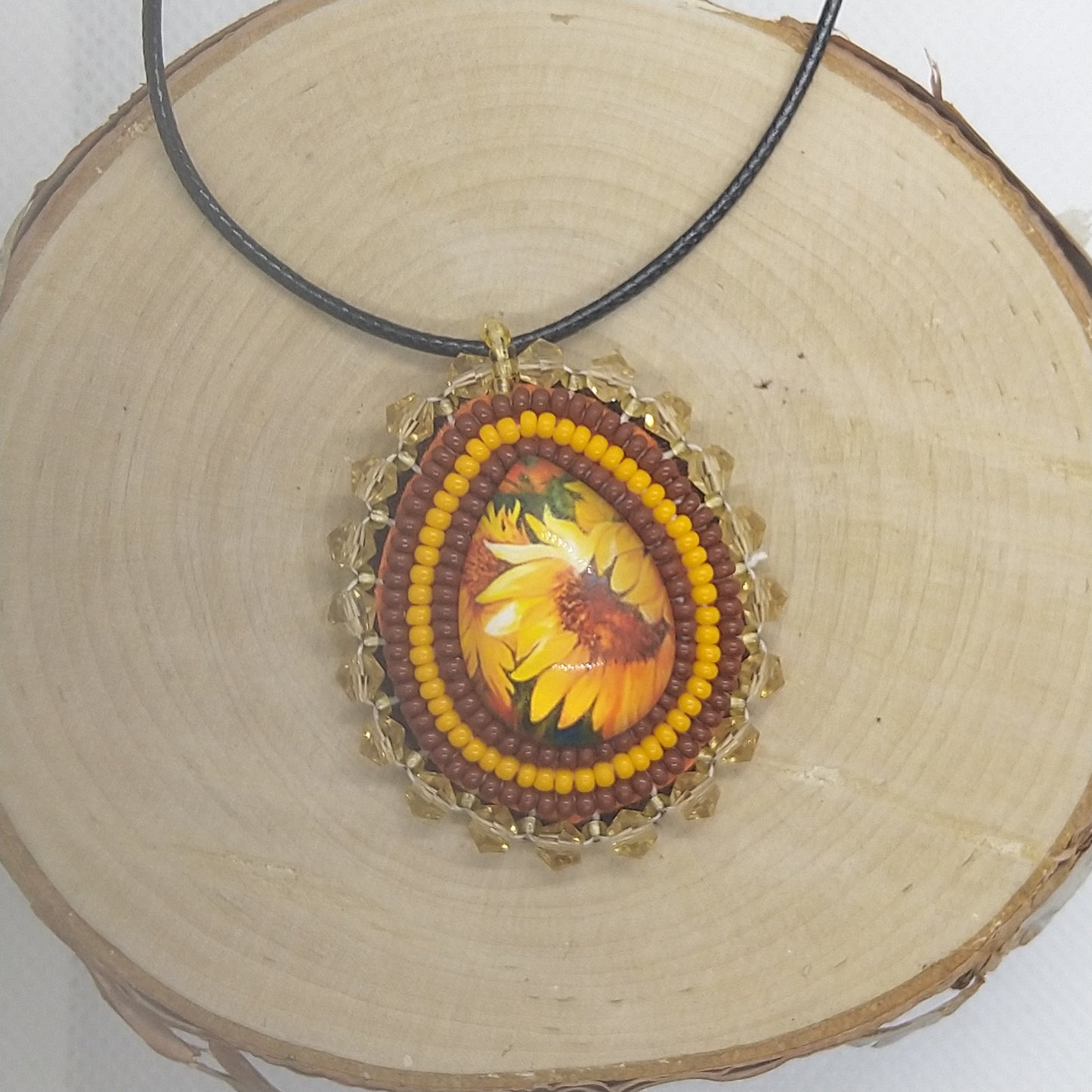 Necklace - Sunflowers