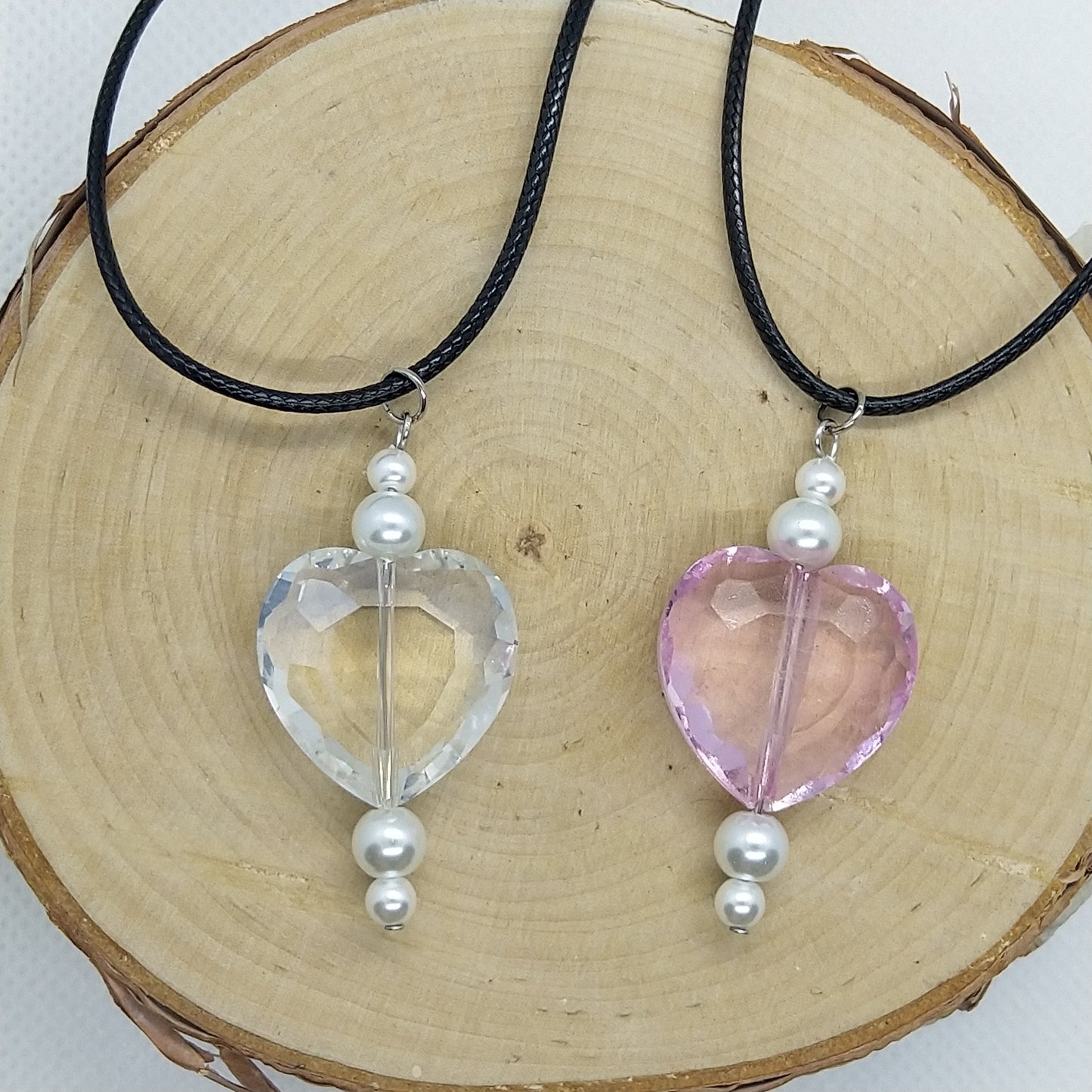 Necklace - Glass Heart Collection