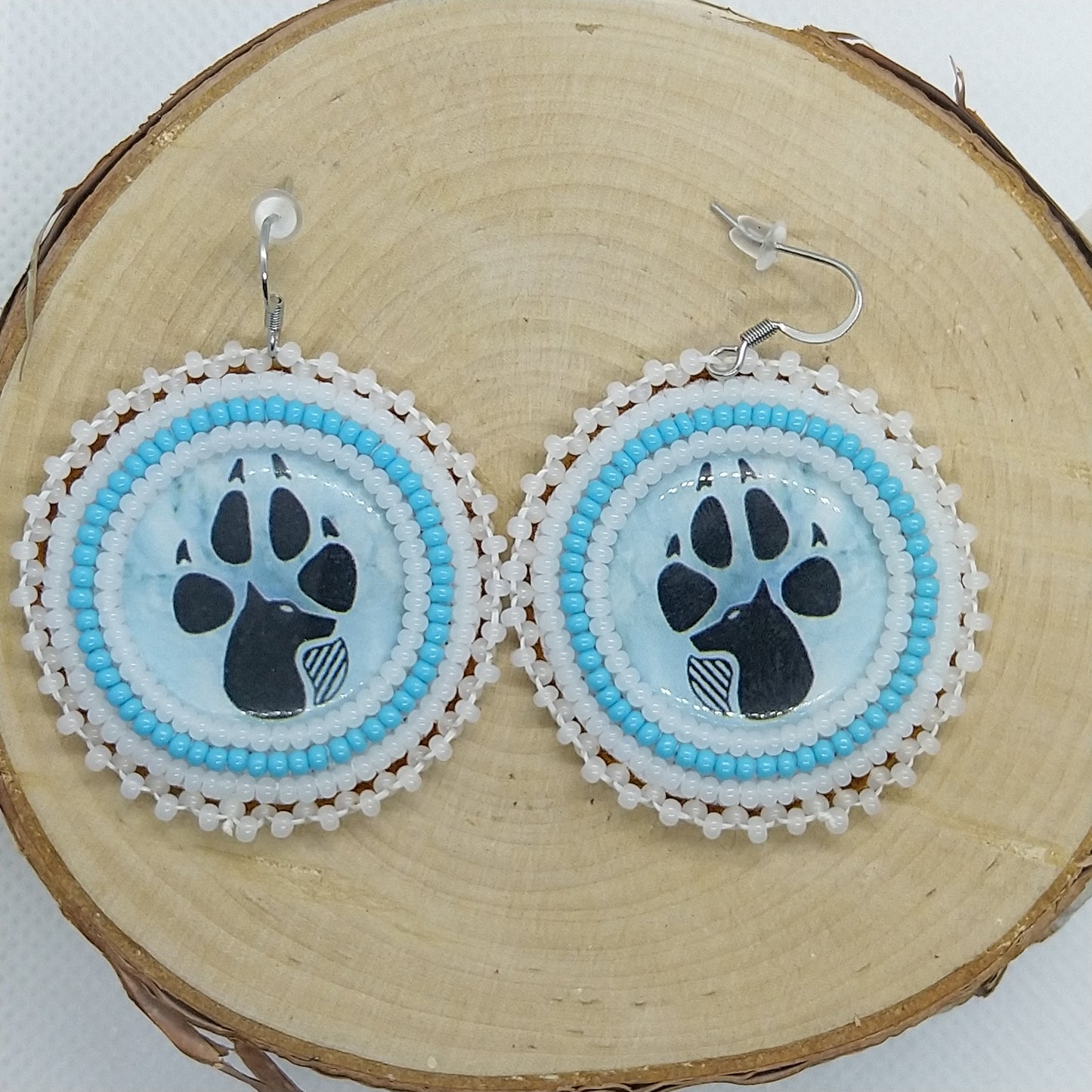 Earrings - Wolf's Paw