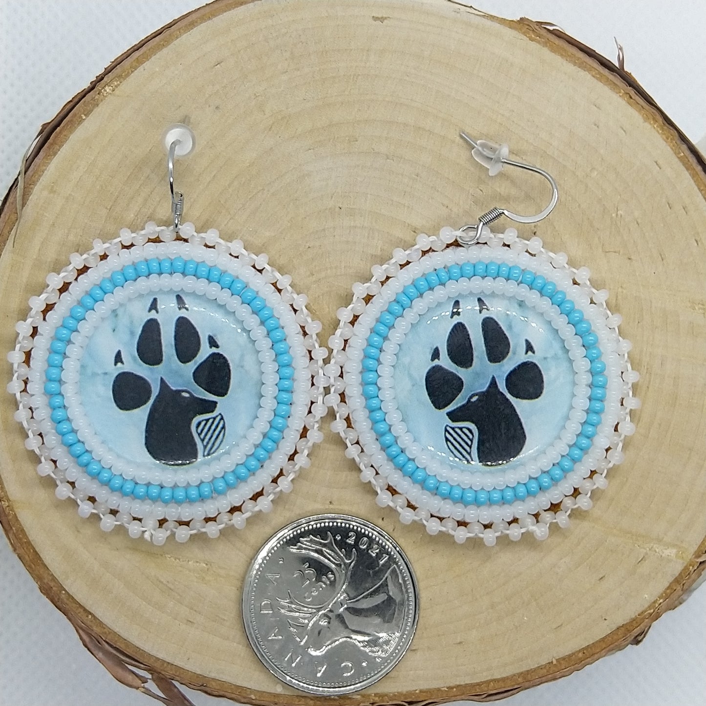 Earrings - Wolf's Paw