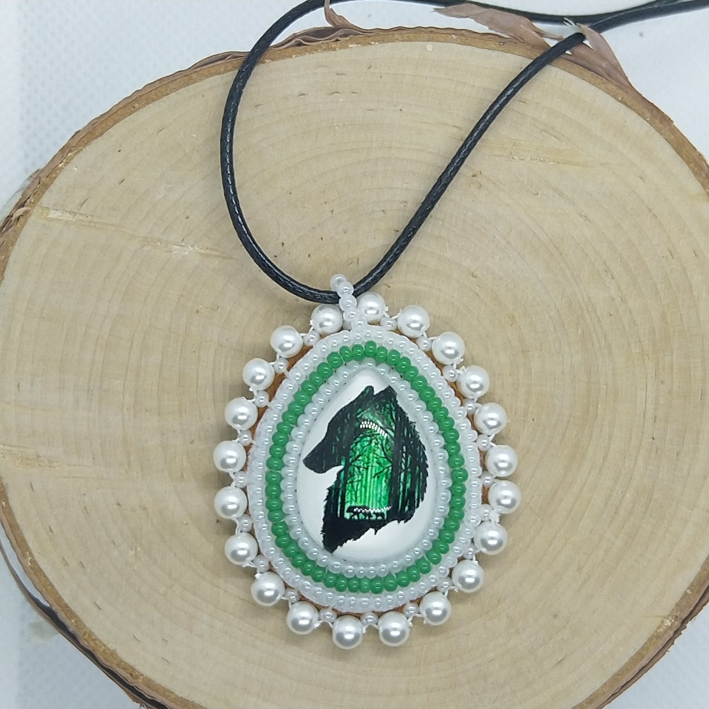 Necklace - Forest Wolf II