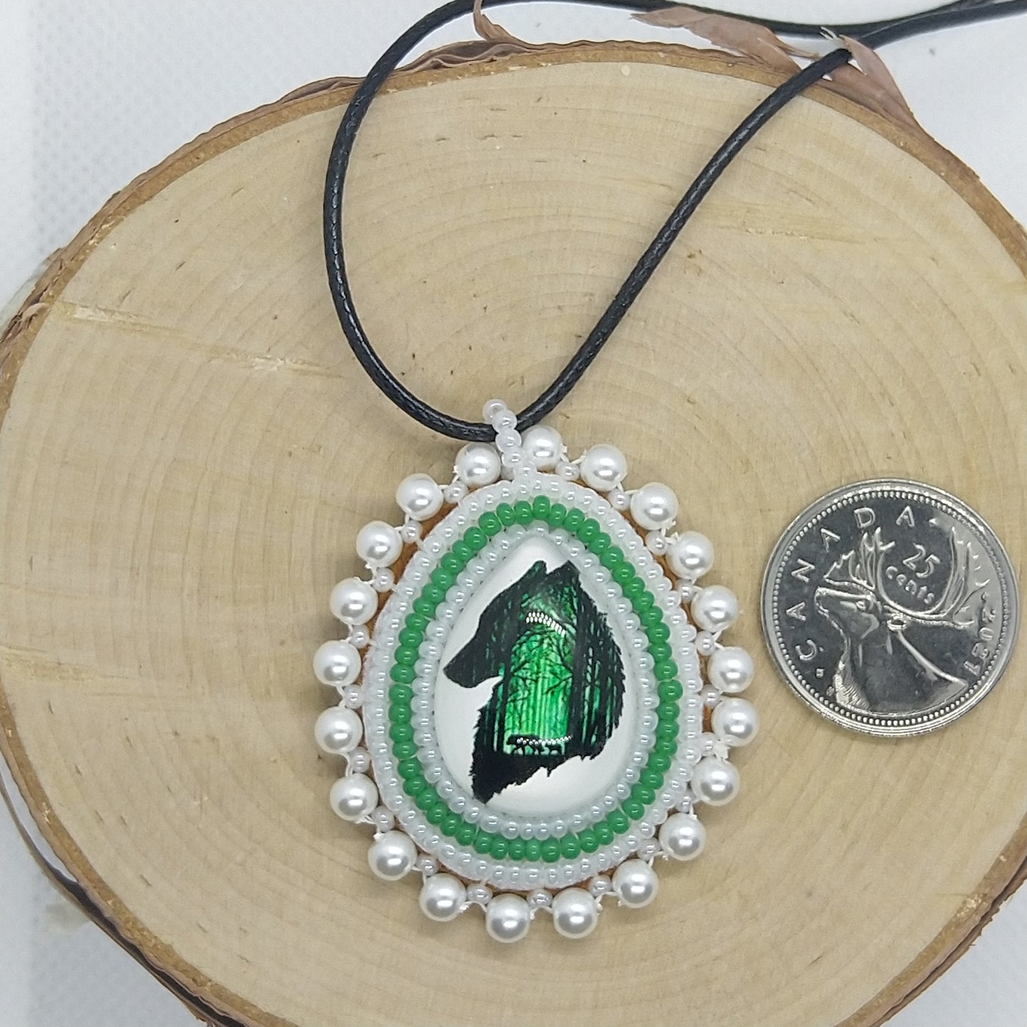 Necklace - Forest Wolf II