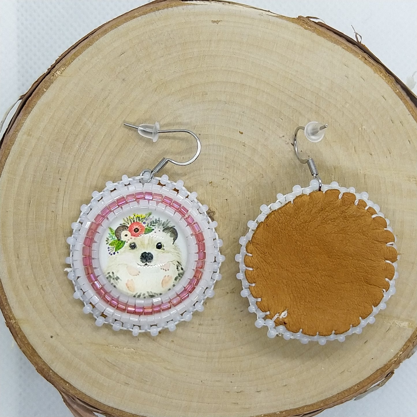 Earrings - Hedgehog