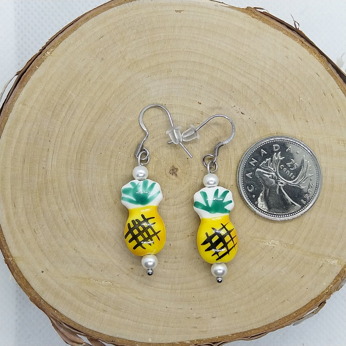 Earrings - Pineapple