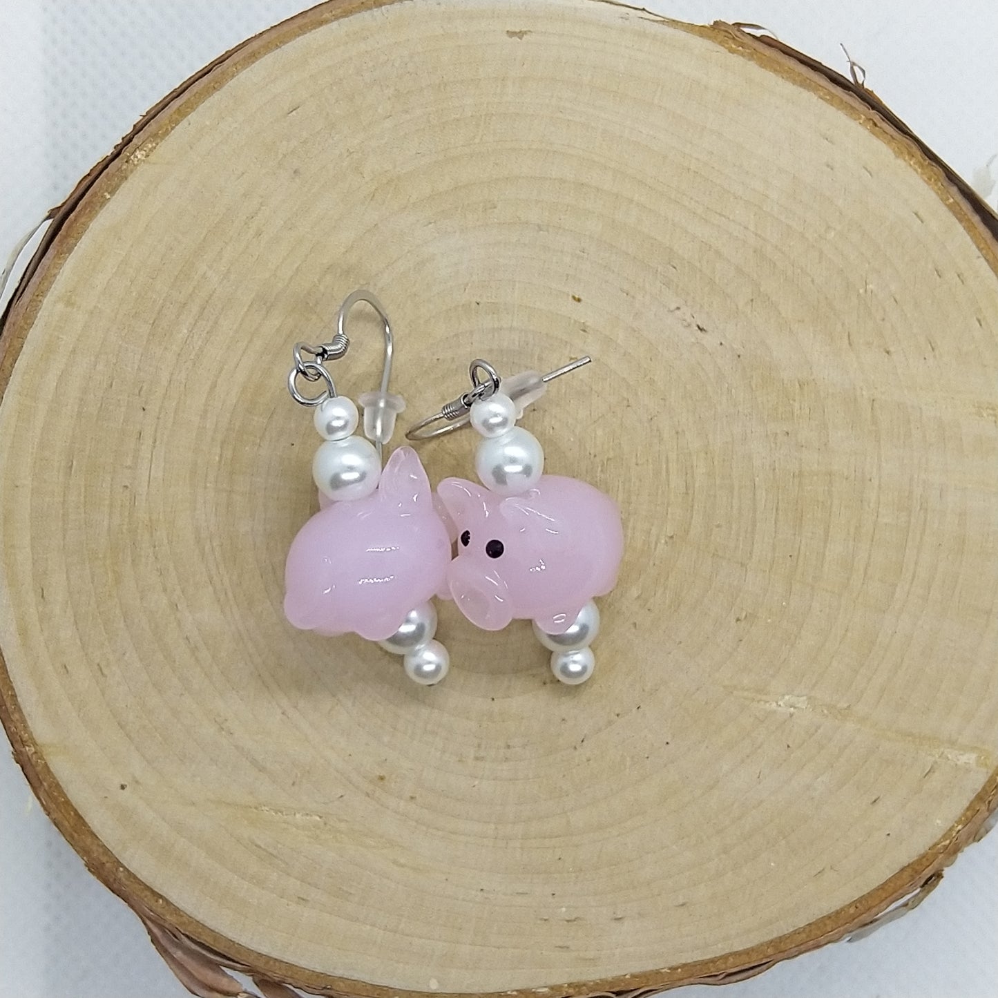 Earrings - Piggy