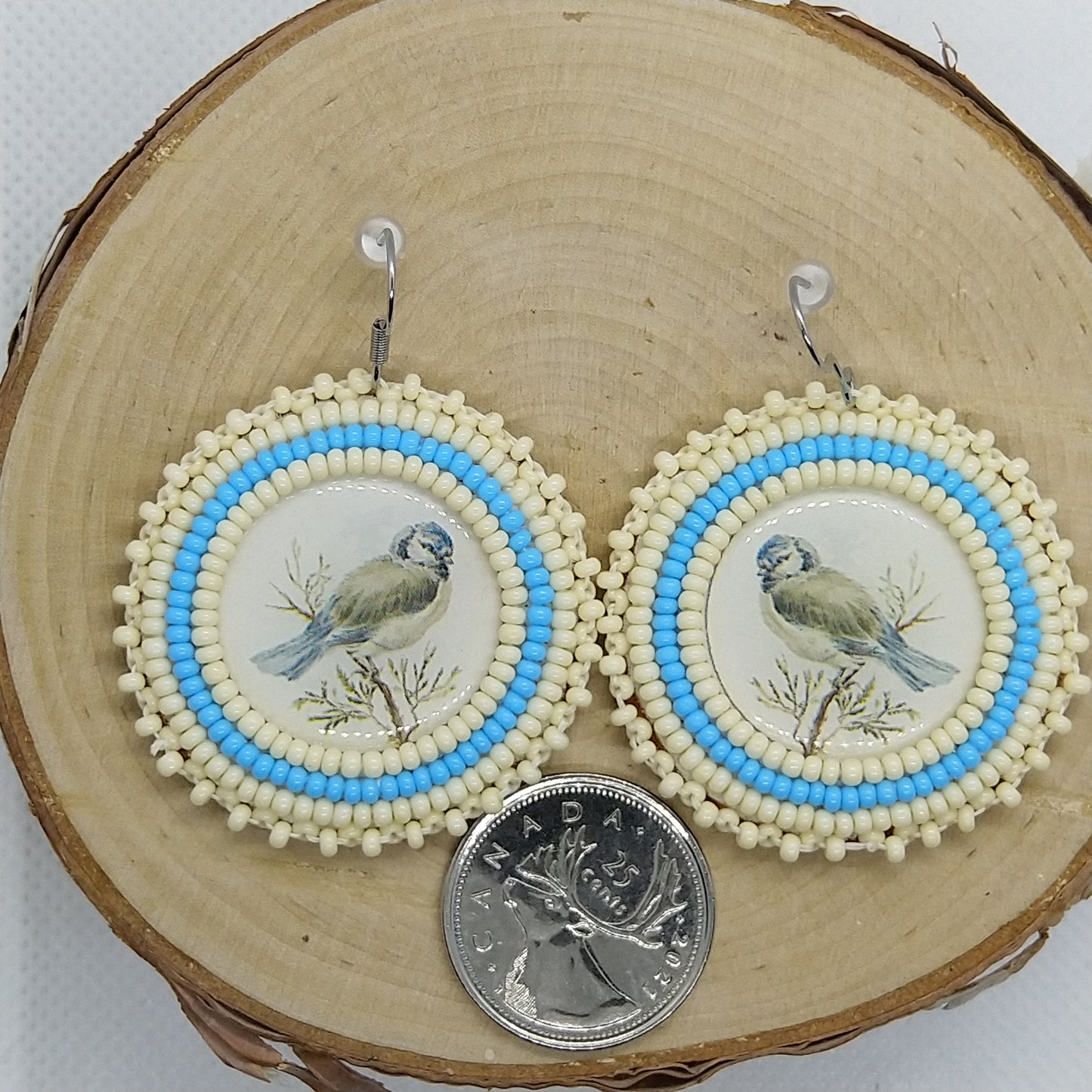 Earrings - Blue Bird