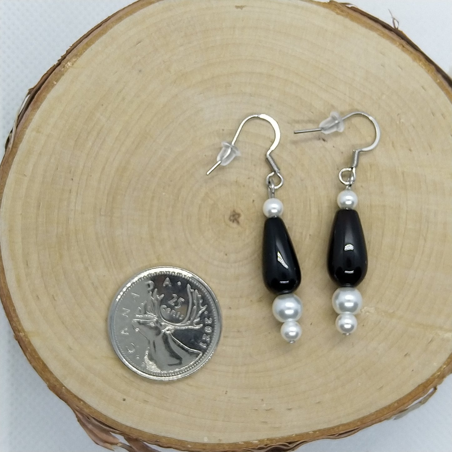 Earrings - Brown Agate