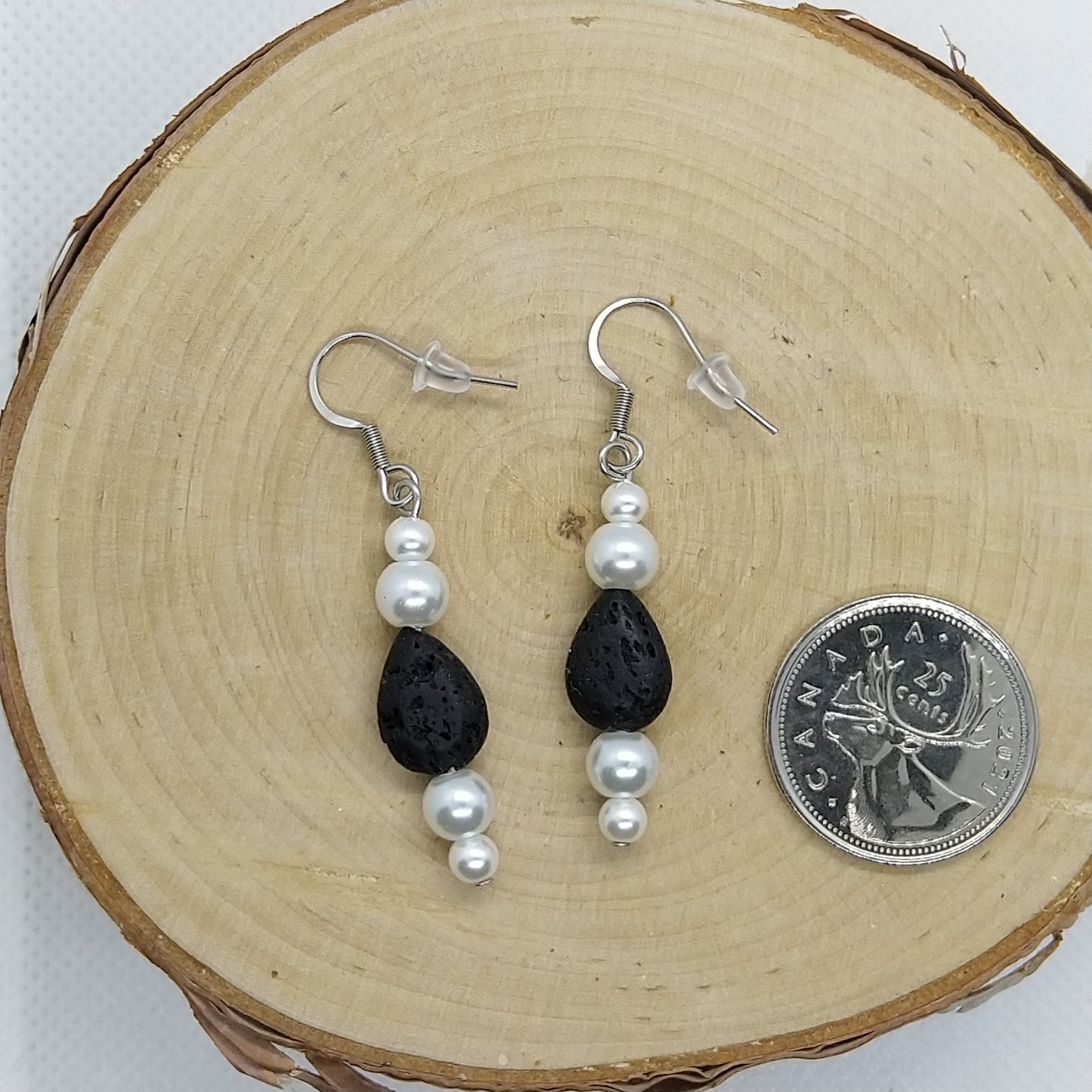 Earrings - Lava Stone Collection