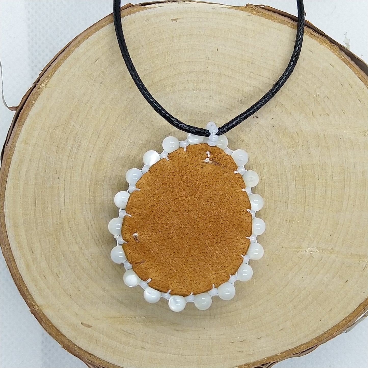 Necklace - White Flower