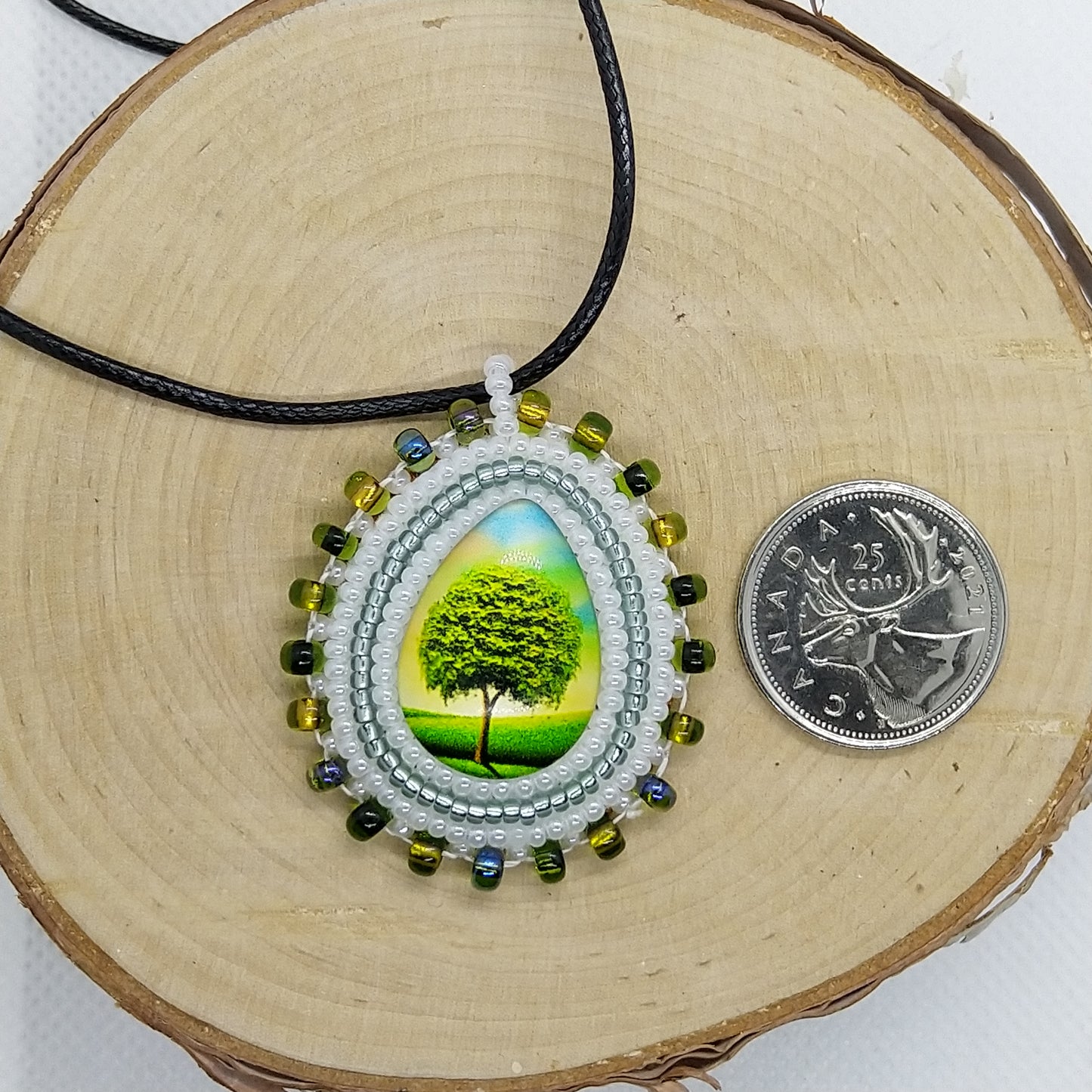 Necklace - Green Tree of Life