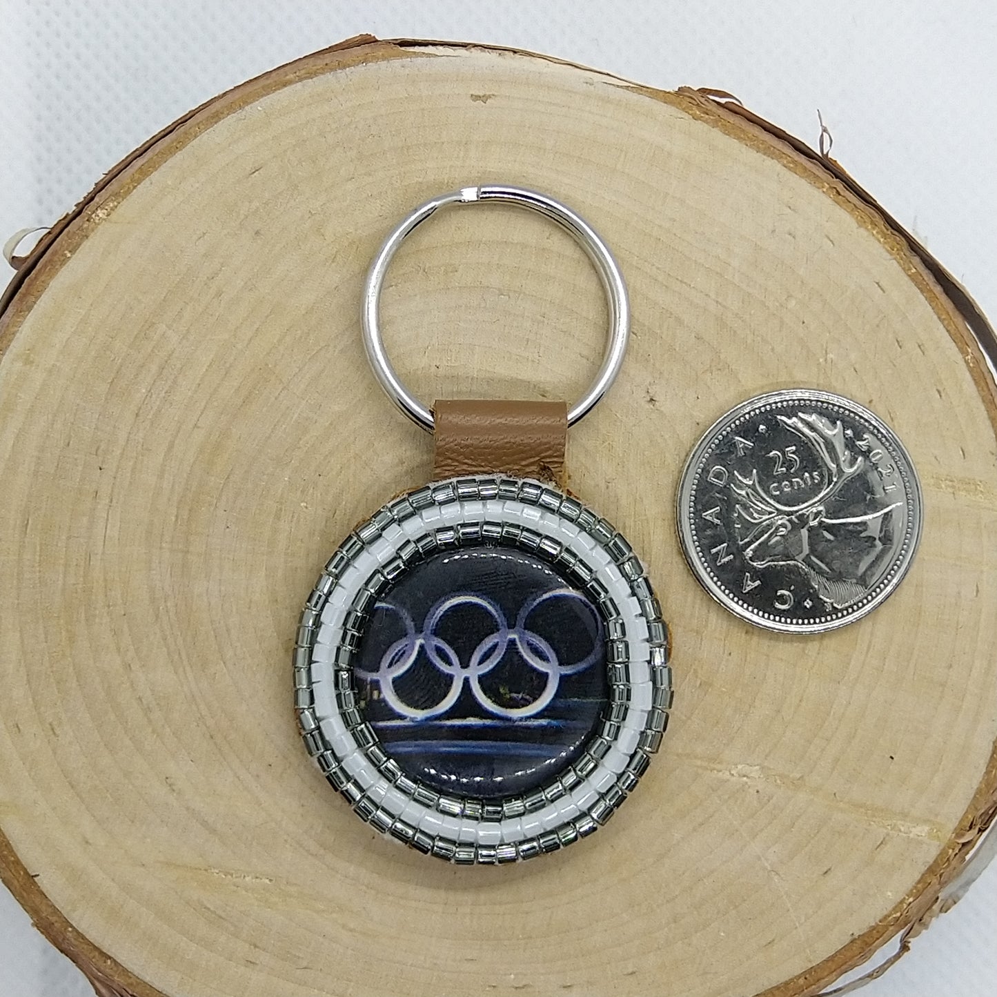 Keychain - Olympic Rings - Whistler