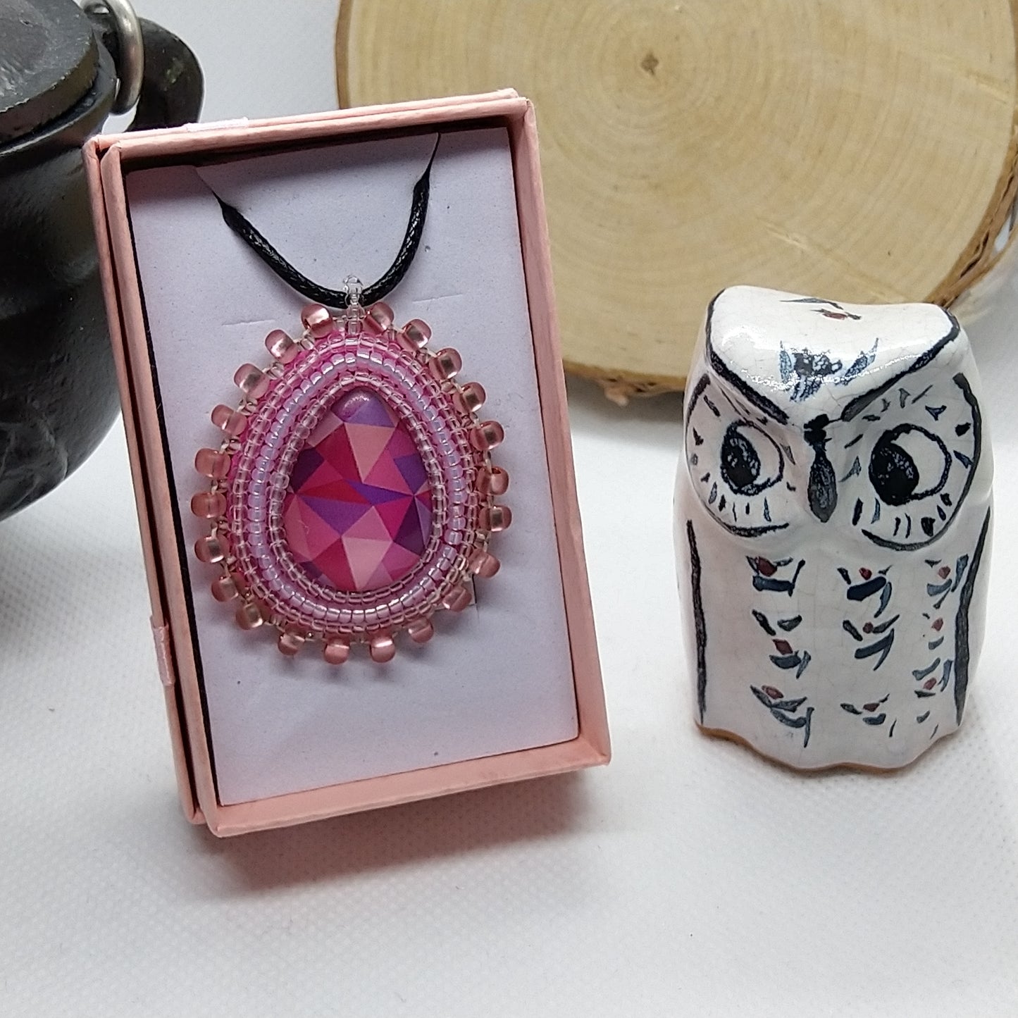 Necklace - Pink Mosaic