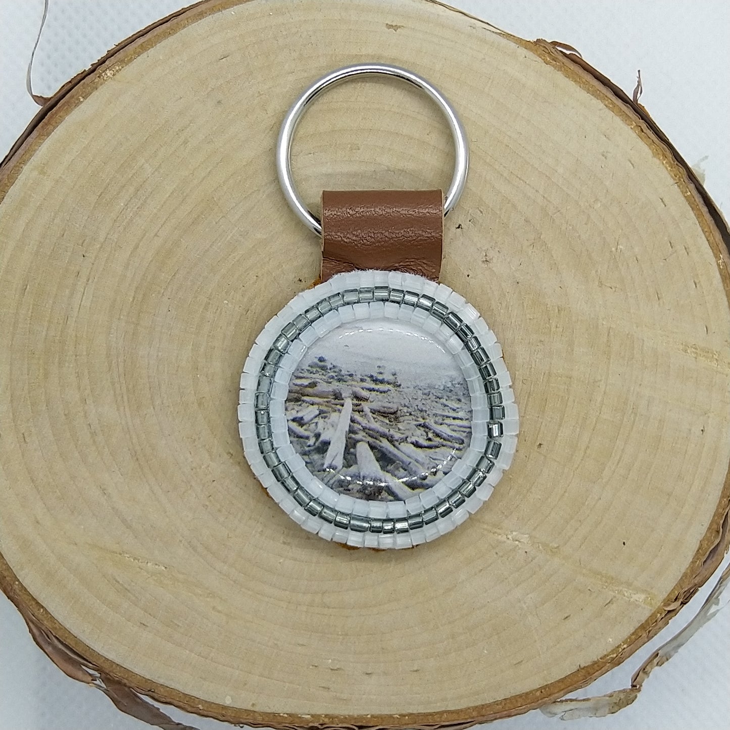 Keychain - Driftwood Beach