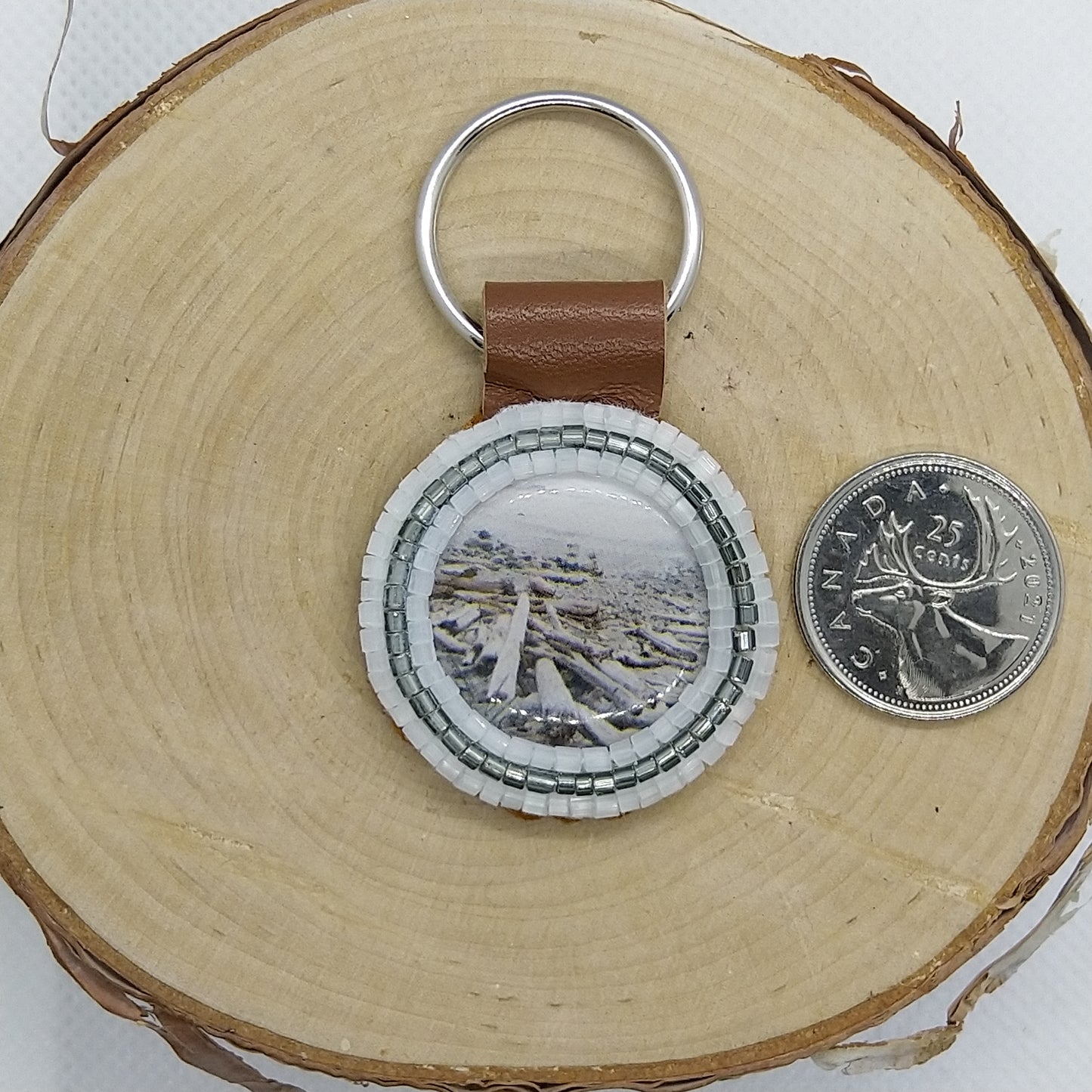 Keychain - Driftwood Beach