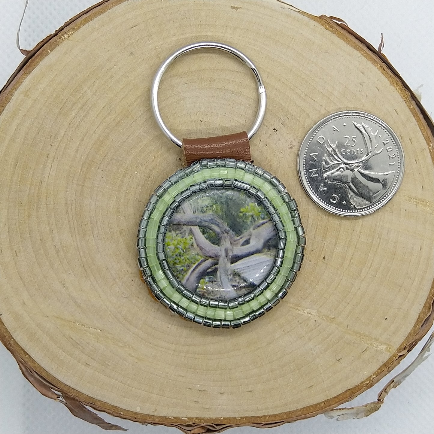 Keychain - Botanical Beach