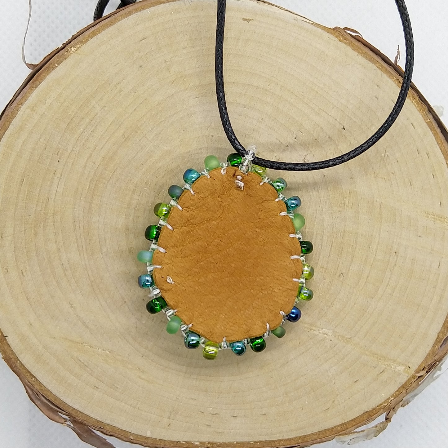 Necklace - Green Mosaic